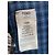 Sciarpa reversibile Fendi blu navy - vista 5