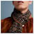 Sciarpa monogrammata Hermès Marrone  - vista 3