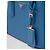 Borsa a mano Prada Mini Double in pelle Saffiano Blu - vista 4