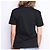 Camiseta Fendi negra de algodón con maxi logo Negro - vista 4