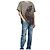 Autre Marque T-shirt Vyner Articles Cod Marrone e Nero Cotone - vista 3