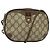 GUCCI GG Supreme Web Sherry Line Borsa a Spalla PVC Beige 89 02 066 Auth nb440