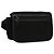BALLY Marsupio in tela nero e argento Auth th5841