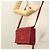 Céline Bolsa de Ombro CELINE em Couro Suede Vermelho Dourado Auth bs23556 - vista 21