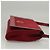 Céline Bolsa de Ombro CELINE em Couro Suede Vermelho Dourado Auth bs23556 - vista 4