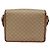 Céline Borsa a Spalla in Tela Macadam CELINE Beige Oro Auth 116806 D'oro - vista 3