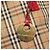 Borsa a spalla Burberry Nova Check in tela beige rossa oro Auth BD1088 Rosso D'oro - vista 15