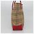 Borsa a spalla Burberry Nova Check in tela beige rossa oro Auth BD1088 Rosso D'oro - vista 4