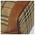 Autre Marque Burberrys Nova Check Schultertasche aus PVC Leder Beige Braun Gold Auth EC731 Golden - Ansicht 14