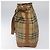 Autre Marque Burberrys Nova Check Schultertasche aus PVC Leder Beige Braun Gold Auth EC731 Golden - Ansicht 4