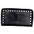 Céline Vintage Celine Paris Studded Leather Wallet Black