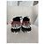 Sneakers SAINT LAURENT T.EU 37.5 Camoscio Nero - vista 4