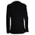 Ba&sh, schwarzer Blazer mit glänzendem Revers  - Ansicht 2