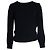 Ba&sh, top envolvente en negro