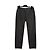 Chanel 2005 Jean FR38 Pantalones de Denim Negros Brillantes UK10 US28
