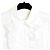 Chloé 2018 Abito Plastron FR40 Camicia in popeline con volant UK12 US10 Chloe Bianco - vista 4