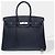 Hermès Sac HERMES Birkin 35 en Cuir Bleu - 102615