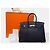 Hermès Sac HERMES Birkin 35 en Cuir Bleu - 102615 - vue 2