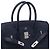 Hermès Sac HERMES Birkin 35 en Cuir Bleu - 102615 - vue 7
