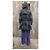 Charles Anastase Trenchcoat Blau Grau Seide und Polyester - Ansicht 5