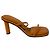 Tamara Mellon Tan Pillow Top Leder Sandalen Kamel - Ansicht 2