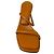 Tamara Mellon Tan Pillow Top Leder Sandalen Kamel - Ansicht 4