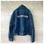 Oversized-Denimjacke mit gesticktem Balenciaga-Logo EU52 Blau - Ansicht 4
