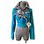Chaqueta Jean Paul Gaultier Azul de Algodón Patrones Rostros Asiáticos S Multicolor
