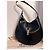 Polo Ralph Lauren Gran bolso Shoulder Polo ID de piel de ternera (modelo grande) Negro - vista 9