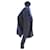 Prada Ripp-Turtleneck-Pullover aus marineblauer Wolle  - Ansicht 3