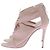 Tacones CASADEI T.EU 40 Cuero Beige - vista 3