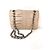 Chanel Schultertasche aus gestepptem Lammleder Pile Ou Face in hellbeige Braun - Ansicht 2