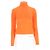 Versace Ripp-Turtleneck-Oberteil aus orangefarbener Wolle - Ansicht 4