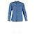 Camicia in denim Tom Ford Wested in cotone blu - vista 4