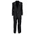Céline Blazer e Pantaloni Celine in Lana Nera Nero