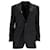 Céline Blazer e Pantaloni Celine in Lana Nera Nero - vista 18