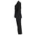 Céline Blazer e Pantaloni Celine in Lana Nera Nero - vista 4