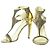Sergio Rossi High Heels aus Leder beige Größe 37