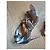 Sandali Alexandre Birman con fiocco dorati in pelle D'oro - vista 3