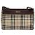 Borsa a spalla Nova Check in nylon beige e argento di BURBERRY Auth ki5644 - vista 13