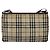 Borsa a spalla Nova Check in nylon beige e argento di BURBERRY Auth ki5644 - vista 2
