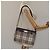 Borsa a spalla Nova Check in nylon beige e argento di BURBERRY Auth ki5644 - vista 22