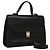 Autre Marque Borsa a mano in pelle Burberrys 2 vie nera Auth ep8214 Nero
