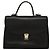 Autre Marque Borsa a mano in pelle Burberrys 2 vie nera Auth ep8214 Nero - vista 13