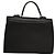 Autre Marque Borsa a mano in pelle Burberrys 2 vie nera Auth ep8214 Nero - vista 2