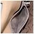 Borsa a mano in pelle Gancini di Salvatore Ferragamo 2way Beige Argento Auth BD1190 - vista 22