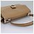Borsa a mano in pelle Gancini di Salvatore Ferragamo 2way Beige Argento Auth BD1190 - vista 6