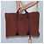 Hermès HERMES Fourre Tout Porte Documents Sac Business Toile Marron Marine Auth nb456 Bleu Marine - vue 18
