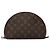 LOUIS VUITTON Pochette Cosmetica Demi Ronde Monogram M47520 LV Auth BD1294 Monogramma - vista 13