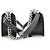 CHANEL Small Boy Chain Shoulder Bag Black Quilted Flap Calfskin - view 5